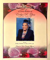 Evelyn R. Glass Funeral - July 22, 1918 to October 6, 2022