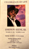 Joseph W. Keene, Sr. Funeral 11122022 - The Way Christian Church