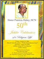 Sister Patricia Haley 50th Years of Service Celebration