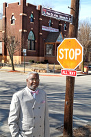 Rev. Alex J. Moses - Who's Who Louisville African American Profile photo session