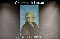 Courtrina Johnson Funeral Processional - Shady Rest Cemetery - 11/23/2019