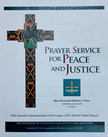 Catholic MLK Prayer Service & Peace & Justice 1/20/2025 Cathedral of Assumption