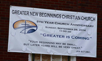 Greater New Beginnings Christian Church 8th Anniversary